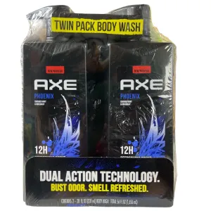 AXE Phoenix Body Wash for Men 28 fluid ounce, 2 Count