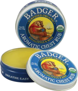 Badger Aromatic Chest Rub Eucalyptus & Mint