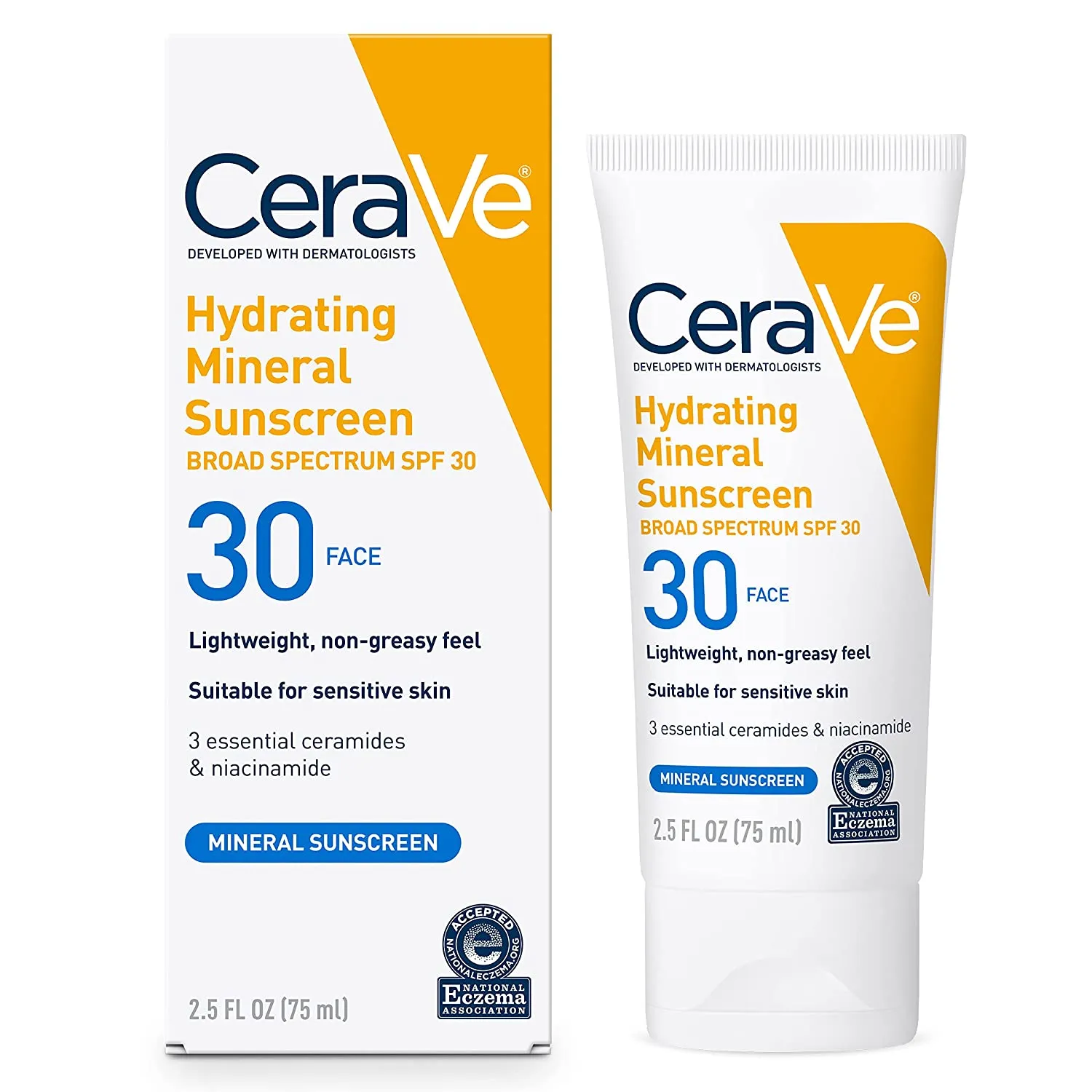 CERAVE HYDRATING SUNSCREEN SPF30 FACE 2.5 OZ