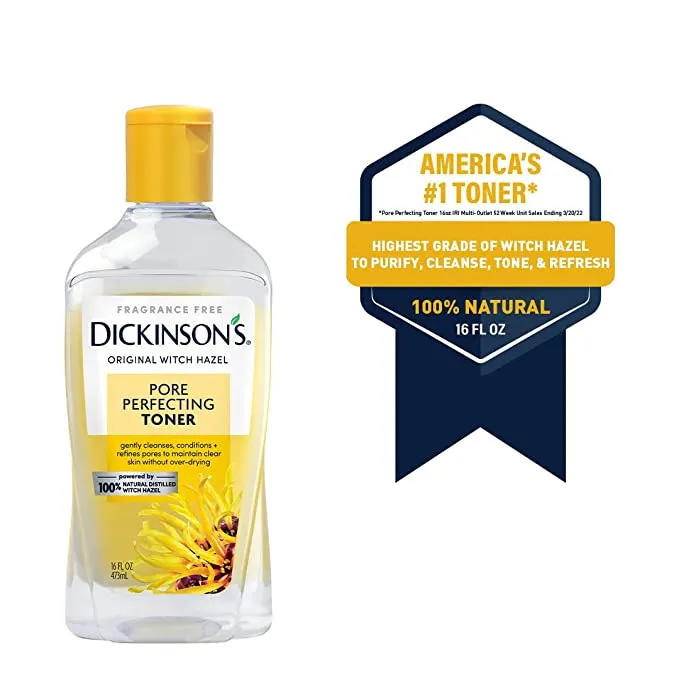 Dickinson's Witch Hazel Toner, 16 fl oz