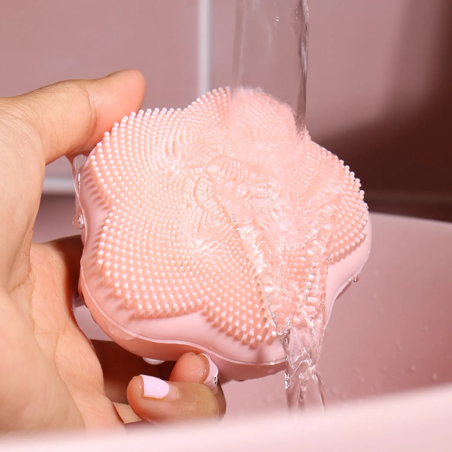 Facial Cleansing Flower Brush