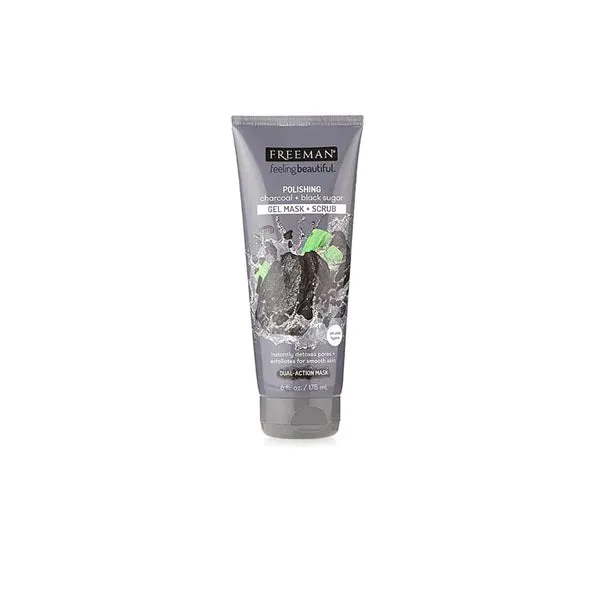 Freeman Tube Polishing Charcoal & Black Sugar Gel Mask 175ml