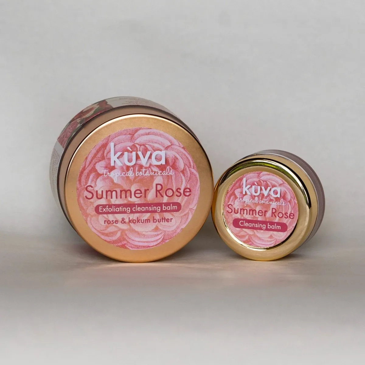 Summer Rose Exfoliating Cleansing Balm