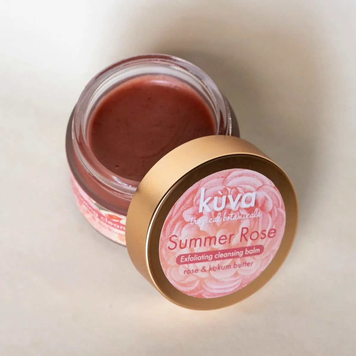 Summer Rose Exfoliating Cleansing Balm