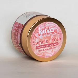 Summer Rose Exfoliating Cleansing Balm