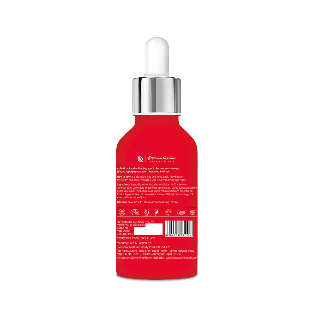 Vitamin C Face Serum Antioxidant and Anti-Ageing